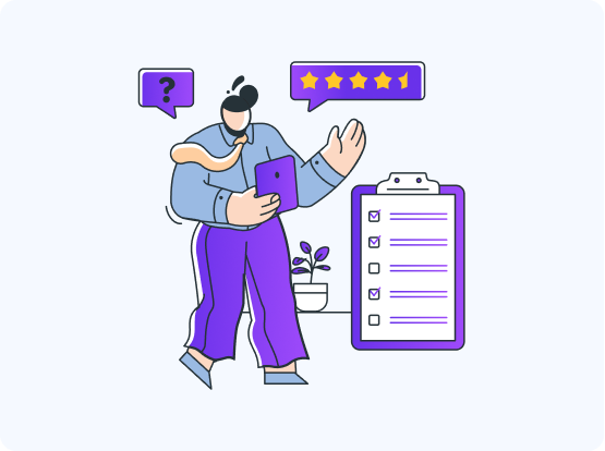 Customer Feedback Improve your service with our customer support feedback