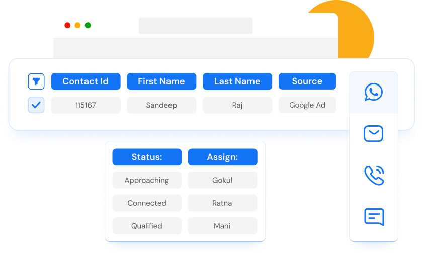 One-Stop Solution for Lead Tracking Lead management software allows you to combine data at one place from multiple tools.