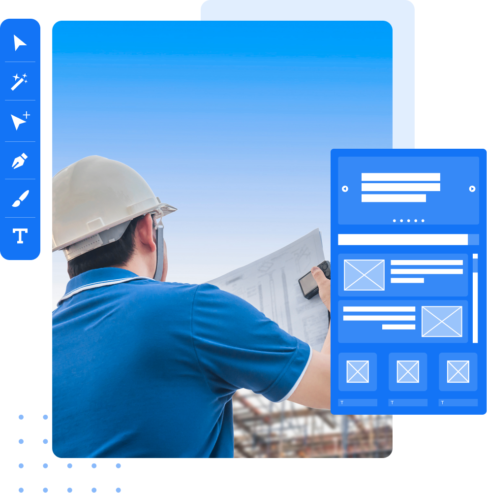 Builder Build mobile friendly landing pages easily with our top automation software