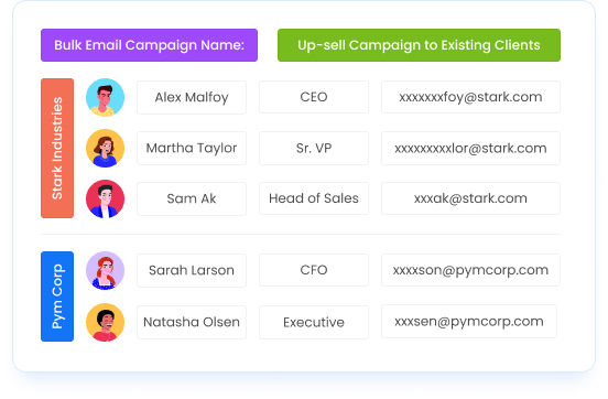 Drive Targeted Sales Growth with Bulk Outreach Campaigns Drive growth across accounts with our best account management software