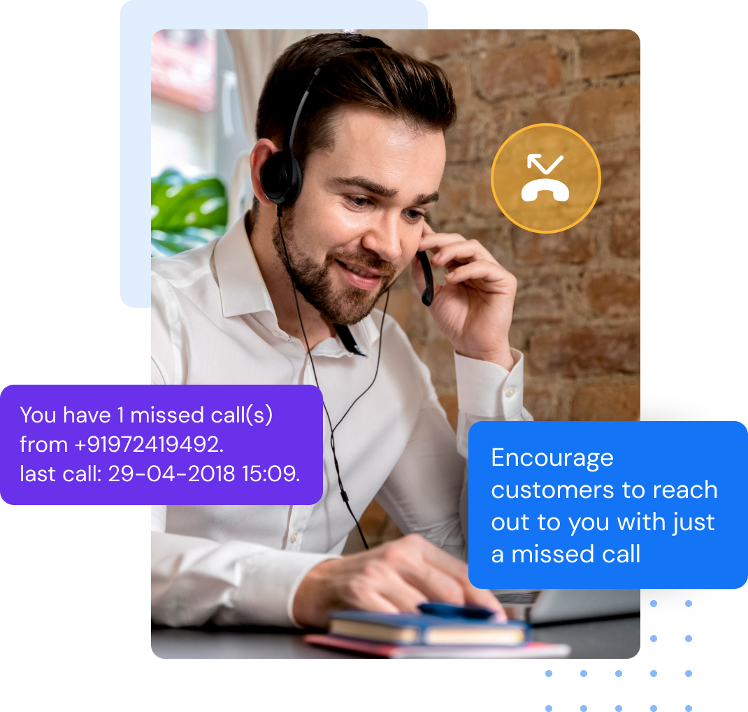 Missed Call virtual number | Office24by7